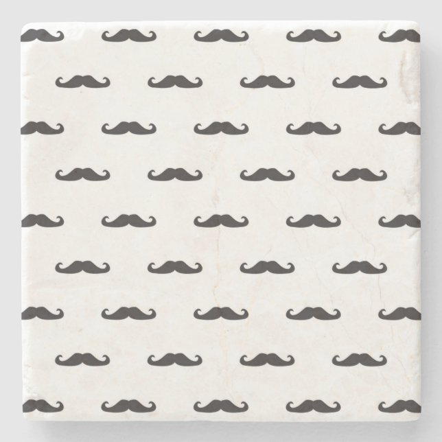 Porta-copo De Pedra Teste padrão do hipster (Frente)