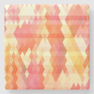 Porta-copo De Pedra Teste padrão geométrico 1