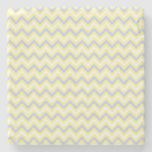 Porta-copo De Pedra Teste padrão Pastel de Chevron