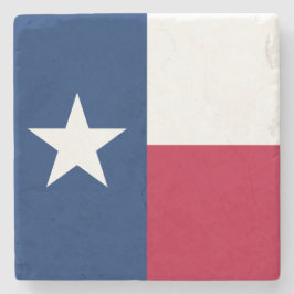 Porta-copo De Pedra Texas Flag Lone Star State Orgulhoso Texan Russo