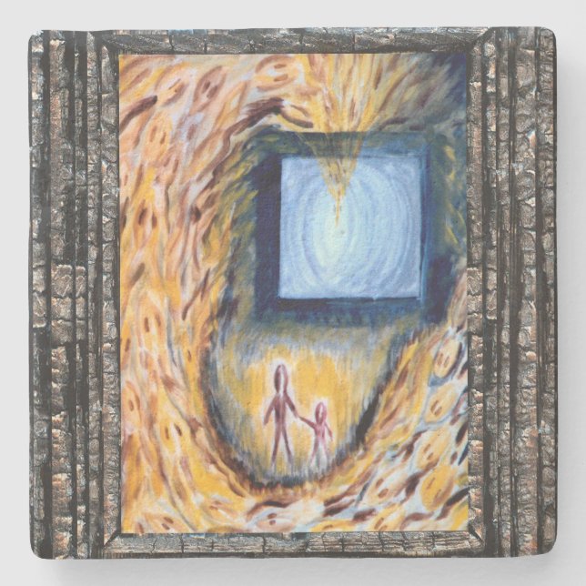 Porta-copo De Pedra The Guardian (Frente)