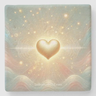 Porta-copo De Pedra The Living Blueprint Stone Coaster