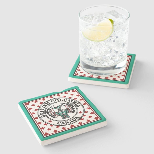 Porta-copo De Pedra Thunderbird Negra Americana (Lateral)