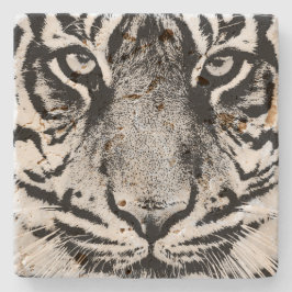 Porta-copo De Pedra Tigre