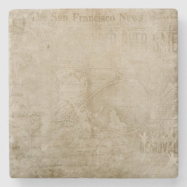 Porta-copo De Pedra Timeless Elegance Vintage Inspired