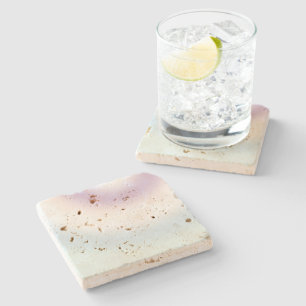 Porta-copo De Pedra Tinta azul púrpura