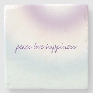 Porta-copo De Pedra Tinta azul púrpura azul escamoteada