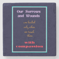 Tipografia - Citação Inspirativa sobre Compaixão