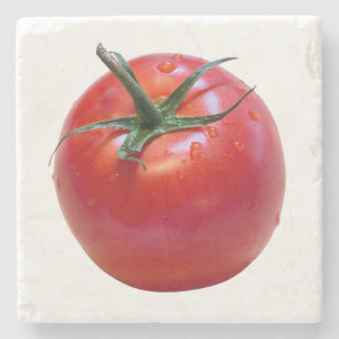Porta-copo De Pedra Tomate Maduro em Pedra para Copos