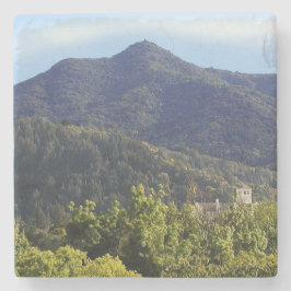 Porta-copo De Pedra Torre da Igreja do Mt Tamalpais Plástico duro