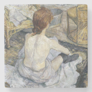 Porta-copo De Pedra Toulouse-Lautrec - Ruiva / A Toilette