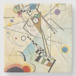 Porta-copo De Pedra Trabalhos de arte modernos do expressionista de