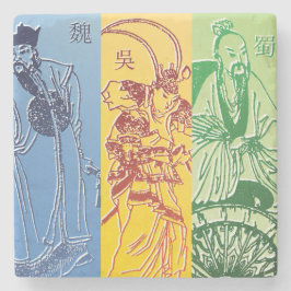 Porta-copo De Pedra Três reinos