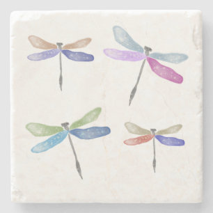 Porta-copo De Pedra Trivet Mable Coleção Dragonfly