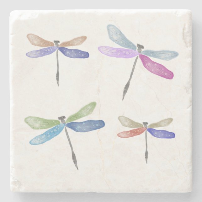 Porta-copo De Pedra Trivet Mable | Coleção Dragonfly (Frente)