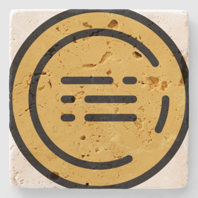 Porta-copo De Pedra troféu-1 (Frente)