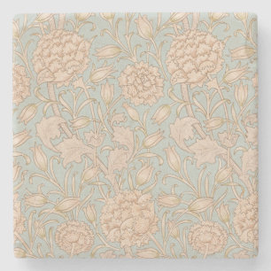 Porta-copo De Pedra Tulipa Selvagem Floral Design de William Morris