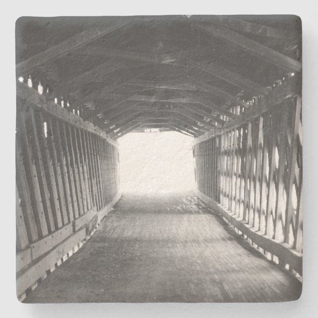 Porta-copo De Pedra Tunnel of Light (Frente)
