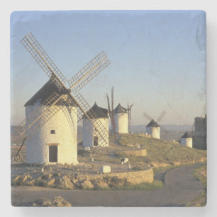 Porta-copo De Pedra UE, Espanha, La Mancha, Consuegra. Moinhos de vent