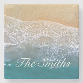 Porta-copo De Pedra Um com a Praia