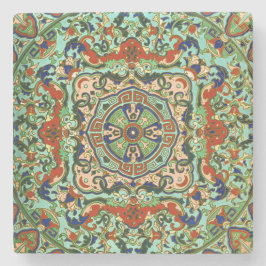 Porta-copo De Pedra Um design do Oriente