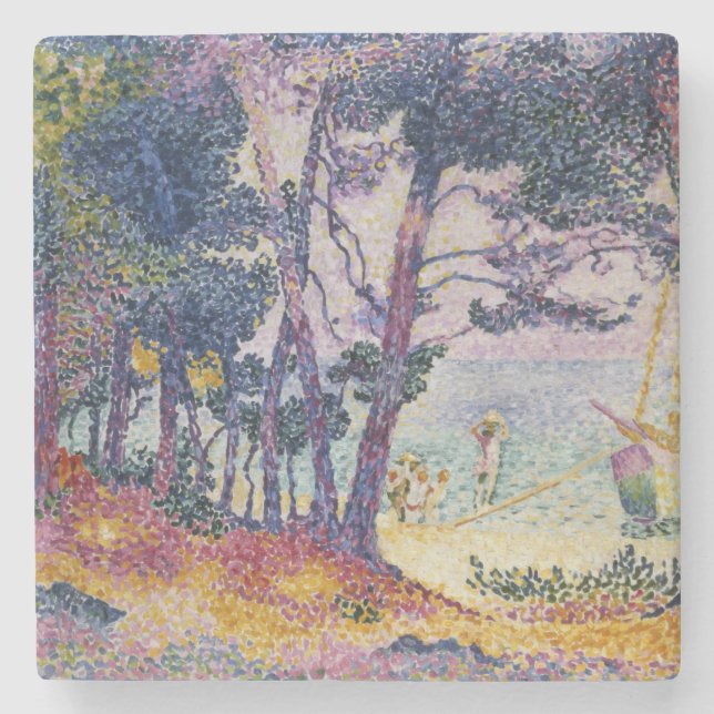 Porta-copo De Pedra Um pinho Bosque, 1906 (Frente)