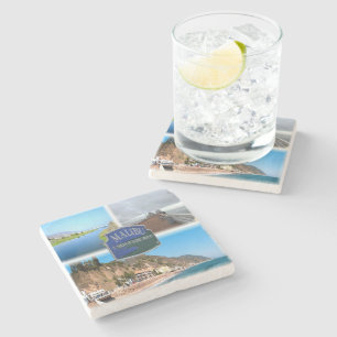 Porta-copo De Pedra US Los Angeles - Malibu - Lagoa - Pier - praia