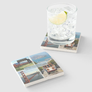 Porta-copo De Pedra US San Francisco - Ponte do Portão do Vale do Napa