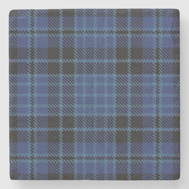 Porta-copo De Pedra Velha Escocesa Tavern Scottish Clergy Tartan (Frente)