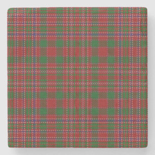 Porta-copo De Pedra Velhos escoceses Clan MacAlister Tartan