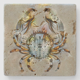 Porta-copo De Pedra Veneza Cancer