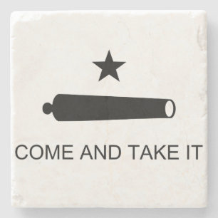 Porta-copo De Pedra Venha e pegue