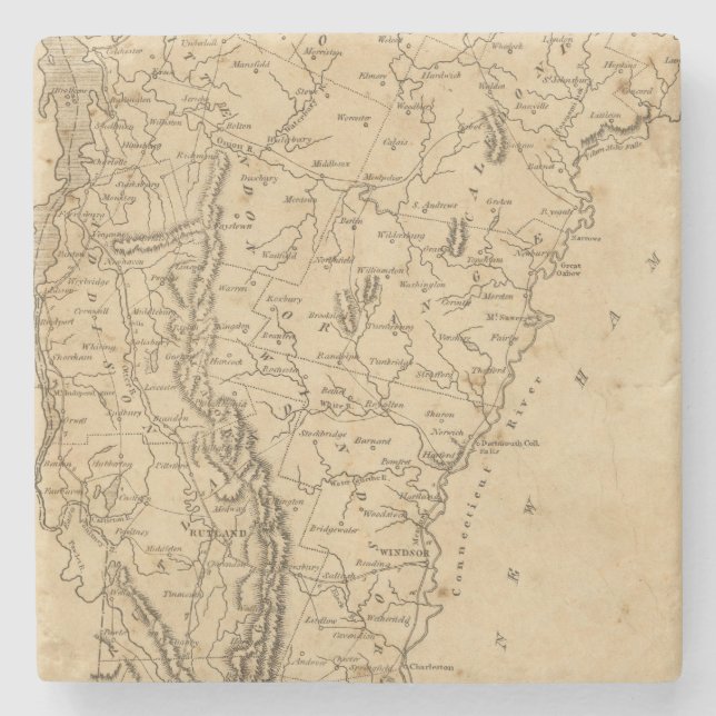 Porta-copo De Pedra Vermont 5 (Frente)