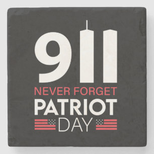 Porta-copo De Pedra Vetor 9-11 nunca esqueça a camiseta patriota do di