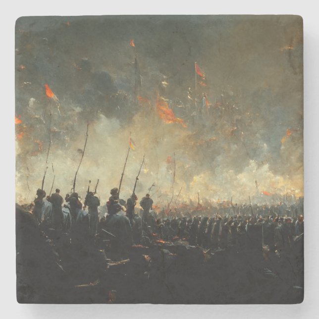 Porta-copo De Pedra Victory (Frente)