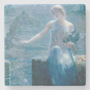 Porta-copo De Pedra Vigil da Valquíria (Senhora Elegante num Castelo)