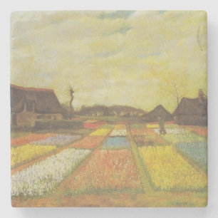 Porta-copo De Pedra Vincennt Van Gogh Tulip Fields