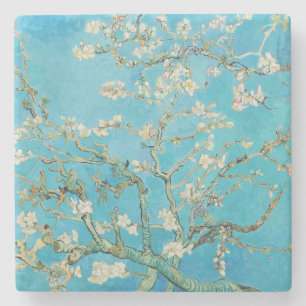 Porta-copo De Pedra Vincent van Gogh - Almond Blossom