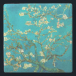 Porta-copo De Pedra Vincent Van Gogh Blossoming Almond Tree Arte Flora<br><div class="desc">Vincent Van Gogh Blossoming Almond Tree Vintage Floral Art Blossoming Almond Tree é uma pintura de 1890 do artista poste-impressionista holandês Vincent van Gogh. Almond Blossoms é um grupo de várias pinturas feitas em 1888 e 1890 por Vincent van Gogh em Arles e Santo-Rémy, no sul da França, de árvores...</div>