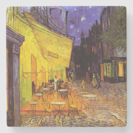 Porta-copo De Pedra Vincent Van Gogh Cafe Terrace À Noite Em Belas Art