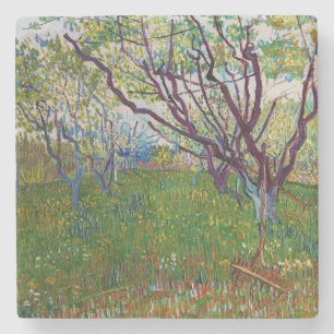 Porta-copo De Pedra Vincent van Gogh - O Pomar Florido