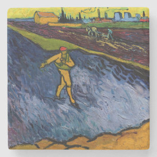 Porta-copo De Pedra Vincent van Gogh - O Semeador: Arredores de Arles