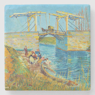 Porta-copo De Pedra Vincent van Gogh - Ponte Langlois em Arles #1