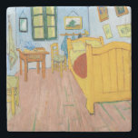 Porta-copo De Pedra Vincent Van Gogh - Quarto de Vincent em Arles<br><div class="desc">Quarto de Vincent em Arles / Quarto de Van Gogh em Arles - Vincent van Gogh,  1888,  Arles</div>