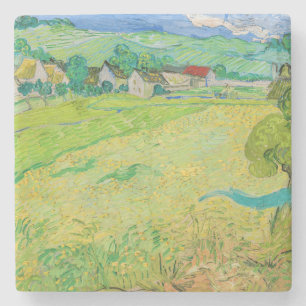 Porta-copo De Pedra Vincent van Gogh - Vista de Vessenots perto de Auv