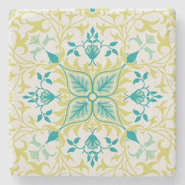 Porta-copo De Pedra Vine Pattern (por William Morris) (Frente)