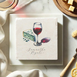 Porta-copo De Pedra Vinhos com Presentes Personalizados