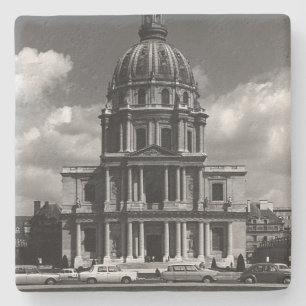 Porta-copo De Pedra Vintage France Santo da Igreja Paris Louis Invalid