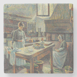 Porta-copo De Pedra Vintage French Kitchen