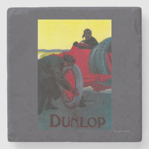 Porta-copo De Pedra Vintage PosterEurope de Dunlop